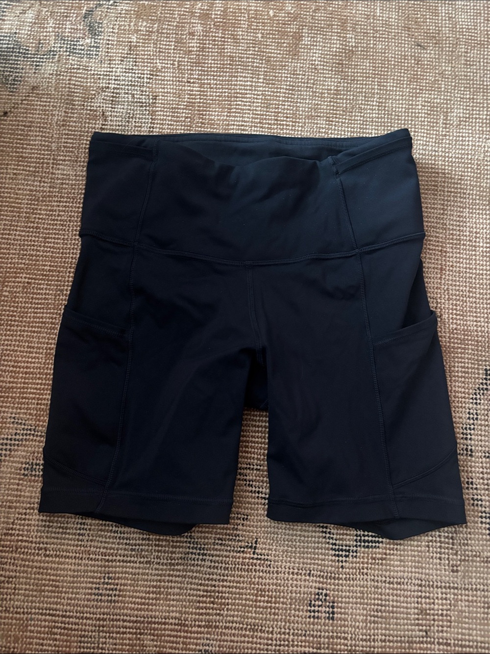 lululemon athletica Navy Blue High-Rise Athletic Shorts